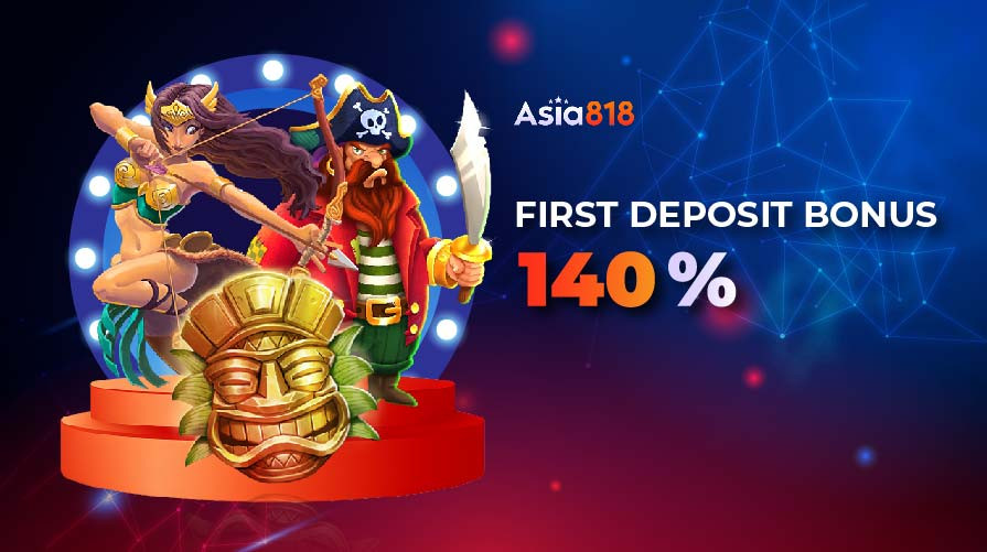 140% First Deposit Bonus promotion artwork