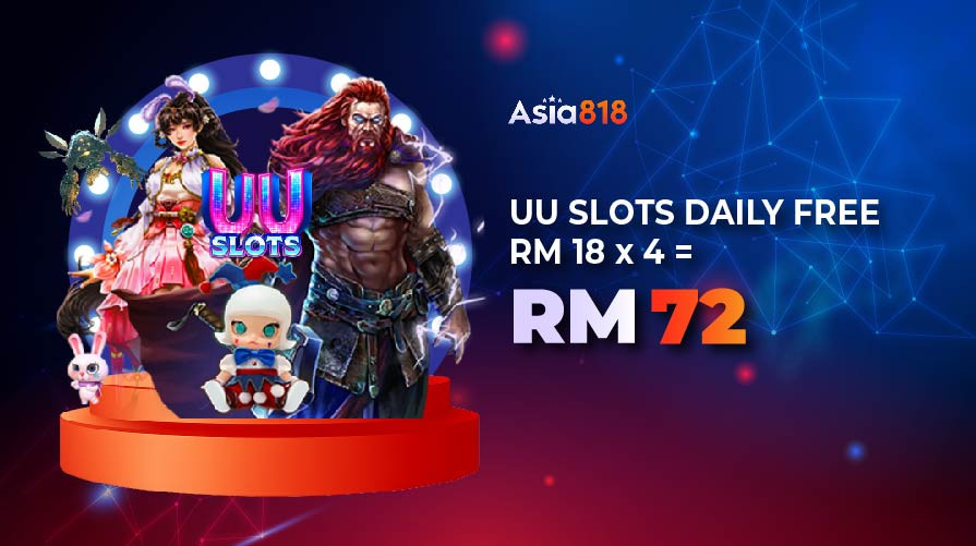 UU SLOT FREE 18 X 4 promotion artwork